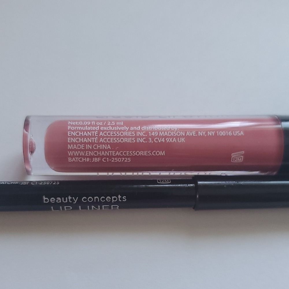 Beauty Concepts Mauve Liquid Lipstick and Lip Liner Set - Picture 2 of 4